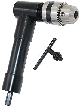 HOMSFOU Supporto Per Bussola Per Punte Da Trapano Con Estensione Ad Angolo Retto A 90° Per Trapano Ad Angolo Retto A Batteria