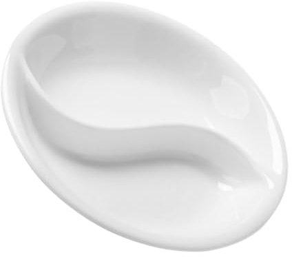 SOIMISS Piatto Per Salsa in Ceramica Piccole Ciotole Per Intingere Piatto Per Salsa Di Soia Ciotola Per Immersione Contenitore Per Salse Per Antipasti Frutta Snack