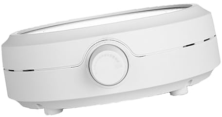 Generic Mini Plaque Chauffante de Comptoir, Poêle à the électrique Prix Ue 220v Chauffage Rapide pour Faire du the (Four simple blanc)