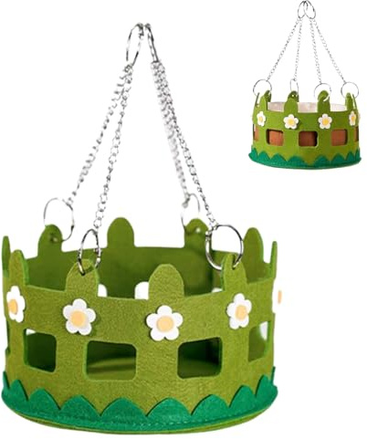 kivrimlarv Hamaca para Mascotas Pequeñas,Hamaca Suave para Mascotas Pequeñas como Ratones Cobayas Erizos Y Hámsters | Cama De Ejercicio Escalada para,Aburrimiento Entretenimiento para Hámster E