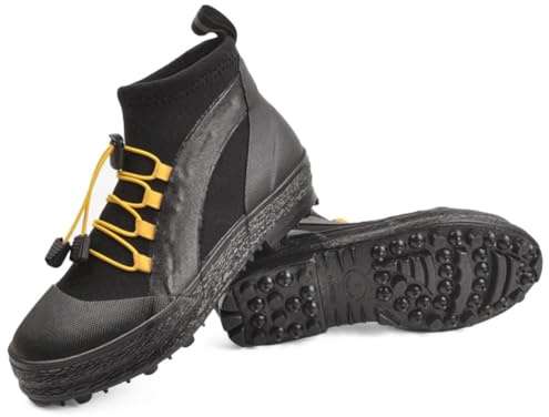 EpheyFIF Scarpette Anti Colla Attrezzatura Rafting Scarpe Da Pesca Atterraggio Fly Fishing Shoes Rock Fishing Wading Shoes