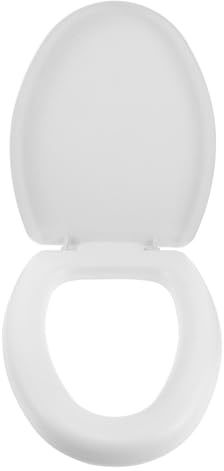 Senioren Toilettensitz aus Eva Schaum, Weich Gepolstert, Absenkautomatik | Ersatz für Badezimmer, Universelle Passform, Leicht zu Reinigen, für Erwachsene