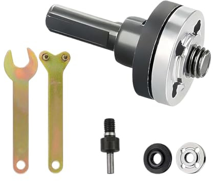 Llave de tuerca para amoladora,Juego de Llave para Taladro Eléctrico | Accesorio de Amoladora,Accesorio para Herramienta Eléctrica de Taller: Esmerilar, Pulir, Cortar