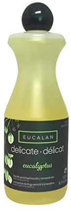 Eucalan 666884334275 pflegendes Feinwaschmittel, Eukalyptus, 500 ml für Handwäsche