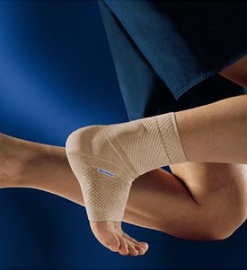 Bauerfeind Malleo Zug natur Sprunggelenkbandage Links Gr. 3