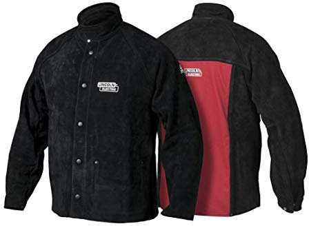 Lincoln Electric K2989 - Giacca in pelle resistente, taglia XL