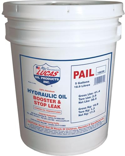Hydraulic Oil Booster/Stop Leak/1x1/5 Gallon Pail