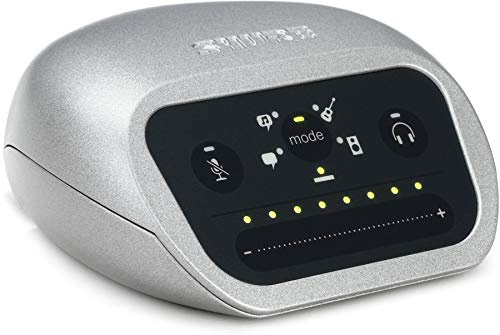 Shure MVI-LTG Digital Audio Interface Connects With Microphones Or Instrument Plug To USB-C, 5 DSP Preset Modes 24-Bit/48-KHz Audio Capture