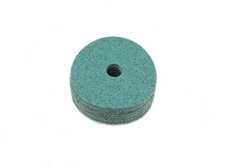 Sungold Abrasives 17501 Excella 24 dischi abrasivi in fibra di ceramica verde 20/Box 12,7 cm x 7/20,3 cm foro centrale