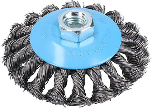 Twist Knot Brosse métallique / roue pour meuleuse d'angle 115mm TE242