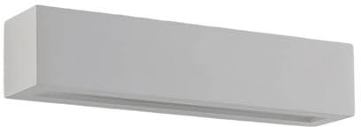 Lindby Wandleuchte, Wandlampe Innen Tjada (Modern) in Weiß aus Gips/Ton (2 flammig G9) - Wandstrahler Wandbeleuchtung Schlafzimmer/Wohnzimmer Wohnzimmerleuchte