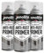 JENOLITE Apprêt antirouille en spray | Gris | 3 x 400 ml | Apprêt métallique haute performance | Protection contre la rouille et la corrosion | Apprêt peinture pour voitures, radiateurs, meubles de