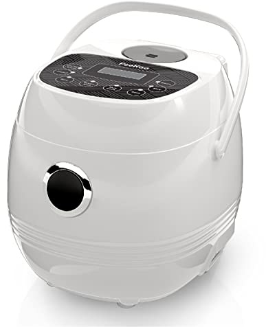 FeeKaa Mini Reiskocher Klein, Electric Rice Cooker 1.2 Liter, für 1-2 Personen, Kleiner Reiskocher, Reis/Sushi/Suppen