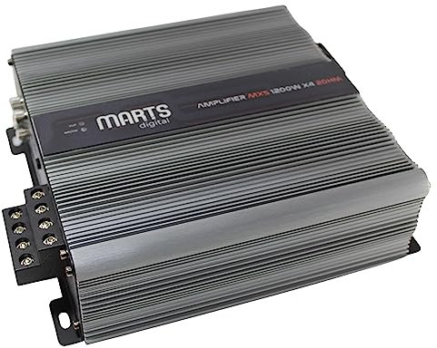 Marts Digital 4 Ch Amplifier Full Range Class D Compact 2000w 2 ohm MXS-2000x4-2