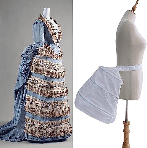 Lipfer Barock Vintage Victorian Edwardian Petticoat Käfigrahmen Halbbutzuelle Renaissance Kleid