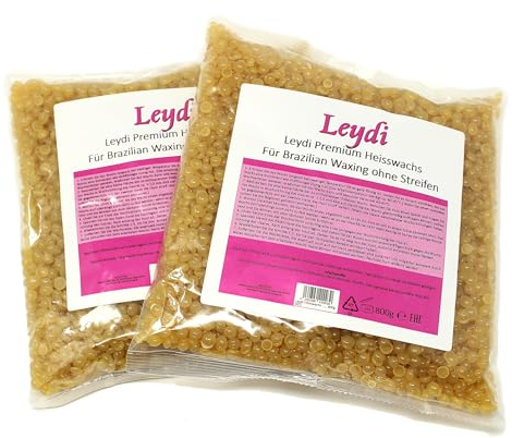 2x Leydi Heisswachs Heisswax Perlen 800g
