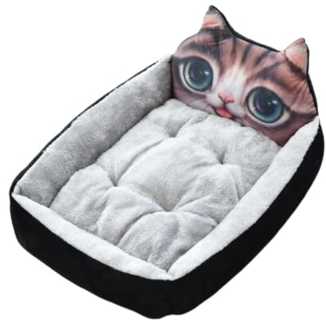 LOSTIS Haustierbett Hundebett Orthopädisches Hundebett Für Hunde Mit Memory-Schaum, Haustierbett, Weiches Sofa Mit Waschbarem, Abnehmbarem Bezug Katzenbett Tierbett (Color : C, Size : 50 * 40 * 12cm)