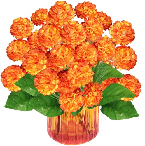 astylishome Lot de 36 fleurs artificielles d'hortensia artificielles pour bouquet de mariage, accessoires d'artisanat pour demoiselle d'honneur, décoration d'intérieur, centres de table 0508