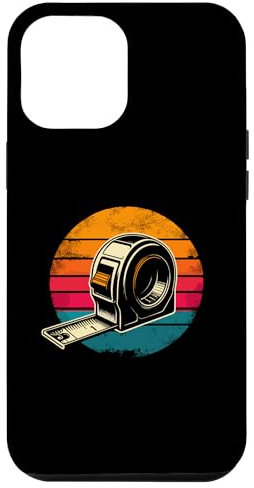 Maßband – Vintage Tischler Handwerker Werkzeug DIY Liebhaber Hülle für iPhone 12 Pro Max