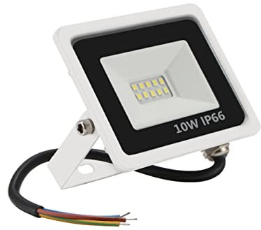 Operitacx 10w Proyector Led De Resistente Al Agua Para Exteriores Foco Led Ultrafino Para Foco Proyector Exterior