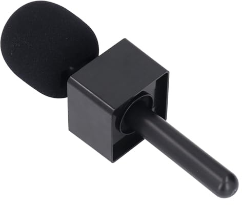 Cocoarm Standhalter für MIC 1/2, ABS -Interview -Mikrofonadapter, Handheld -Mikrofonhalter mit Flag -Handheld -Mount für Rode Wireless Go II