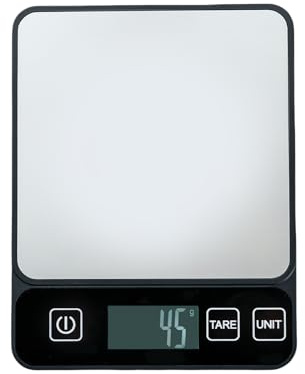 ZAYIUKI Bilancia digitale da cucina con capacità di 10 kg, bilancia per cottura al forno, con display LCD e funzione tara