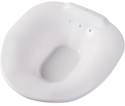 Abaodam Sitzbadewanne für Toilette mit Anti rutsch boden Faltbares Sitzbad für Schwangere und Senioren Hygienische Sitzbad schüssel mit Überlaufschutz für Schnelle Erholung und Sanfte