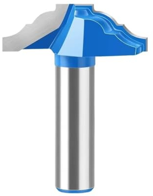 1 Stück 12-mm-Schaft 1/2-Garn-Holzfräser, gerader Schaftfräser, Trimmer, Reinigungs-, Bündig-, Eck-, Rund-, Hohlkehlen- und Kastenfräser, Werkzeuge(02)