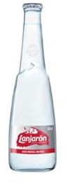 Lanjarón Eau Minérale Naturelle en Bouteilles de Verre, Pack de 24 Bouteilles de 33 cl