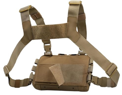 Jagd-Brusttasche – verstellbare, leichte Brusttasche, wasserdichtes Fach, Herrenmode, zuverlässiger Begleiter für Sport, Radfahren, Reiten, Wandern, Bergabenteuer, Reisen, Arbeit, Training