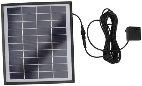 BESPORTBLE 12v Solar Gartenbrunnen Pumpe Für Vogelbad Und Kleine Teiche Energieeffiziente Automatische Schwimmbrunnenpumpe Für Garten-Dekoration Und Wasserkreislauf