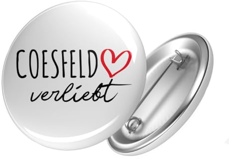 Huuraa Button Coesfeld verliebt Geschenk