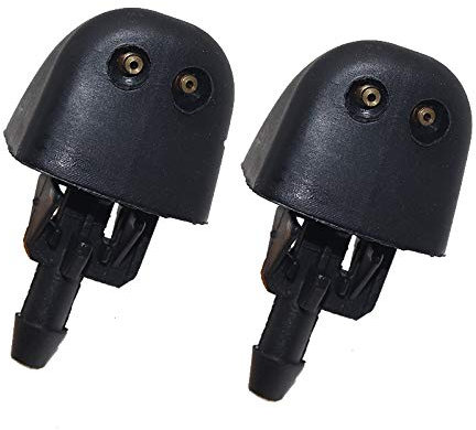 DUANSIYU ScheibenwaschdüSe 2pcs/Los vordere Windschutzscheibe Wischer Waschanstrichanpassung for Renault Clio MK2 7700413545 ScheibenwaschdüSe