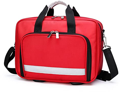 Erste Hilfe Tasche Leer, Professionelle Ersthelfertasche Mit Mehreren Taschen, Traumatasche Leer, Ideal Für Auto, Zuhause, Camping Und Wandern