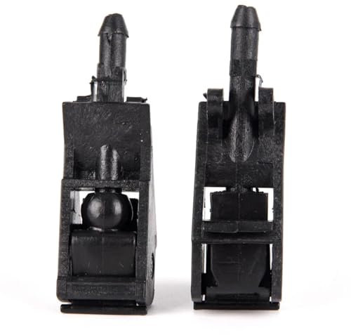 LISROEU Kompatibel Mit VW Für Golf Für MK4 1998 1999 2000 2001 2002 2003 2004 Auto-Scheibenwischerdüsen-Sprühset Für Die Vordere Und Hintere Windschutzscheibe 6RD955985 Scheibenwaschdüse