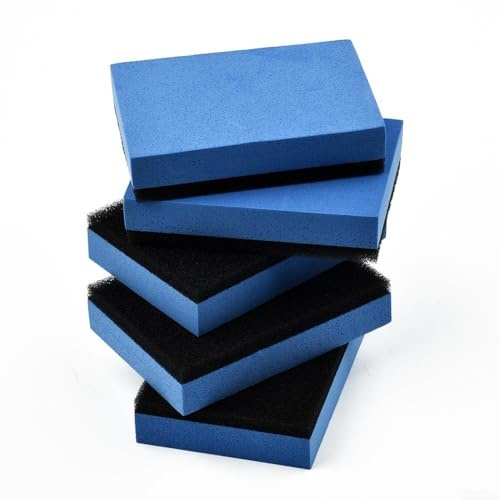 Juego completo de 10 esponjas para aplicación de cera nano en coches, herramientas de revestimiento de cerámica ideales para el cuidado del vehículo