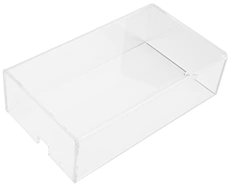 HOMOBABE Transparente Acryl Mausabdeckung Staubschutz Schutzhülle 180x100x50mm für Computer Gaming Büro