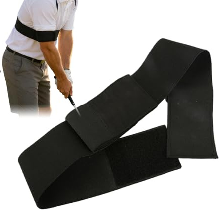 Golfschwung-Trainingshilfe, verstellbarer, faltbarer Trainer, verstellbares Schwing-Korrektur-Armband, für Männer und Frauen, Indoor-Outdoor, Fahrbereich, Sport, Übungen, Partygeschenke