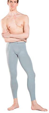 Wear Moi Mens Hamada Footless Tights WM124GRYL Grey Large
