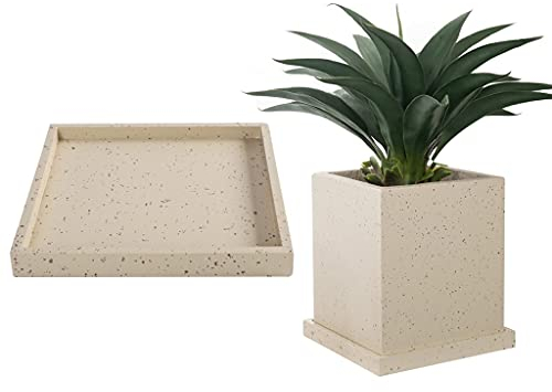 YXCKG Untersetzer blumentopf Outdoor, Blumentopf Untertassen 14/15/17 Zoll, Garten-Blumen-Pflanzenbehälter, Auffangschalen mit Blumentopfboden für die Gartenarbeit im Innenbereich