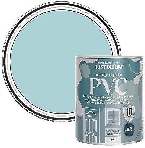 Rust-Oleum Blue uPVC Door and Window Paint in Matt Finish - Little Cyclades 750ml