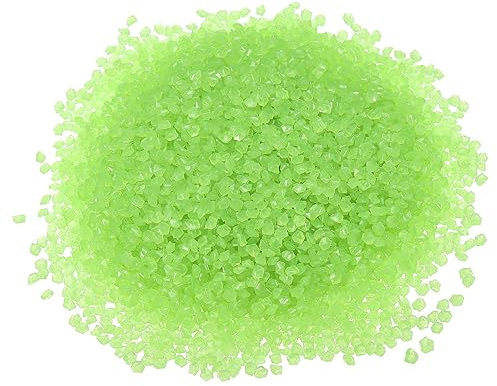 sourcing map Lot de 10 0000 pierres phosphorescentes de 3 à 5 mm - Décoration dans le noir - Pierres lumineuses - Décoration pour jardin, plante en pot, aquarium