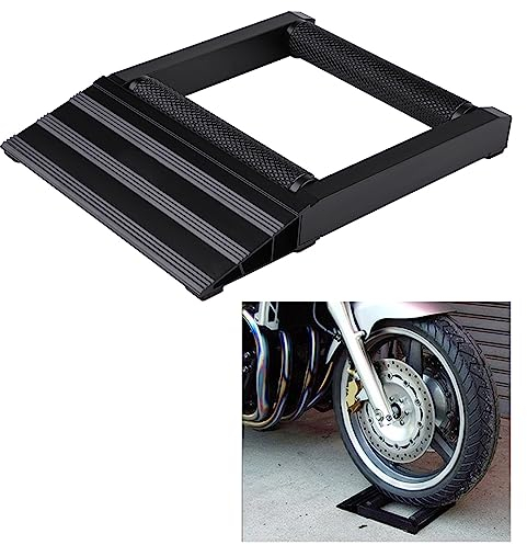 motorrad reinigungsständer Motorrad-Radketten-Reinigungsrollenständer aus Aluminium, Einfach zu Bedienen, für Bequeme Radreinigung und Kettenschmierung, für Vorder- und Hinterräder, Robustes Material