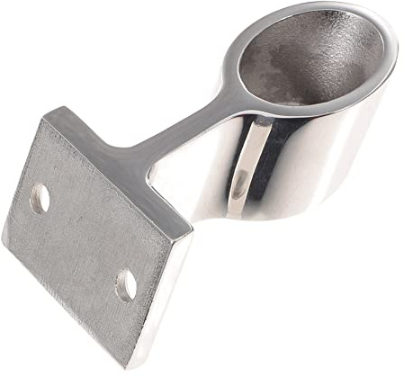 HANABASS Marine Handlaufhalter Edelstahl 316 Handlaufbefestigung Für 22mm Geländer Spiegelpoliert Langlebig Marine Geländerbeschlag Für Yachten Und Boote