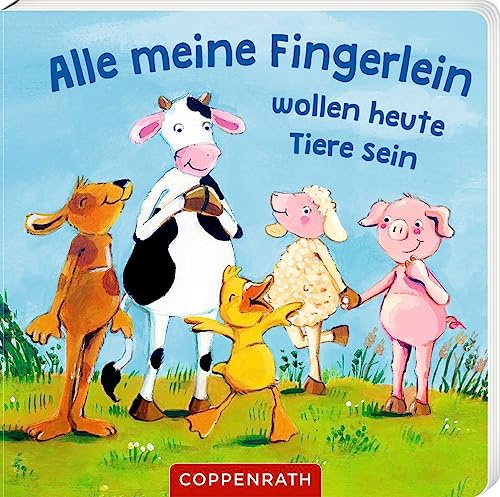 Mein liebster Fingerpuppen-Handschuh: Alle meine Fingerlein wollen heute Tiere sein: Geschenkset Buch plus Handschuh (Fühlen und die Welt begreifen)