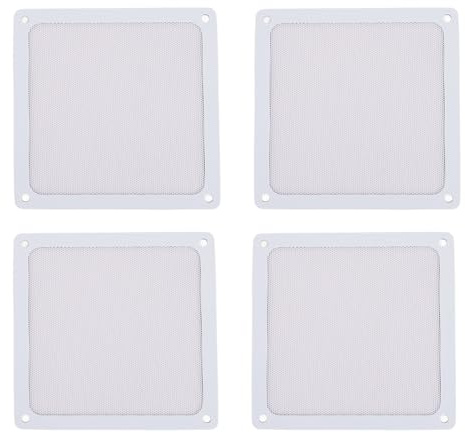 Magnetrahmen -PC -Lüfterstaub, PVC -Lüfterstaub -Bildschirm -Computer -Lüfterfilter -Grill mit Schrauben, Lüfter mit Filter, für PC -Hülle Lüfter Hühner