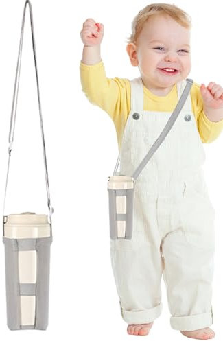 Support pour Gourde avec Bandoulière Lanière Légère avec Poche De Rangement