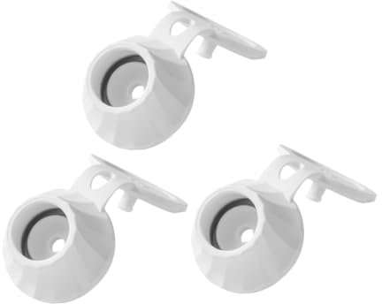 Luxshiny 3pcs Leak Bottle Caps for Shampoo and Shower Gel Containers Antileak Design for Use for Condiment Jars and Kitchen Accessories