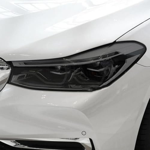 Pellicola protettiva per fari auto Pellicola protettiva trasparente per fari auto Per BMW Serie 6 GT G32 2018-2020, vinile per riparazione fari, adesivo in TPU nero trasparente.