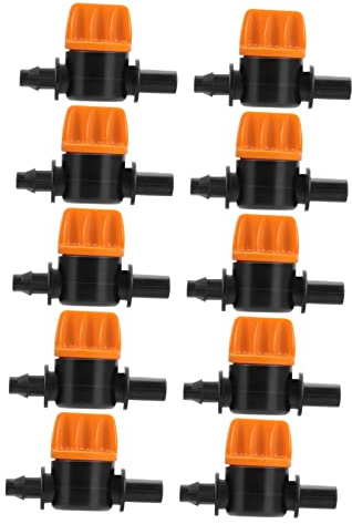 POPETPOP 10 Pièces Valves pour Irrigation Accessoires de Jardinage Raccords de Tuyau Drip Irrigation